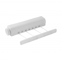 Сушилка для белья Рыжий кот настенная выдвижная 4 веревки 3,66 м