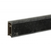 Плинтус для столешницы 25х12 мм ПВХ, Кастилло темный 3 м