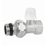 Вентиль прямой Vieir VR385-02 настроечный, нижний 3/4"