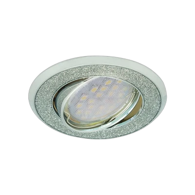 Спот Ecola DL39 серебряный​​​​​​​ блеск/хром