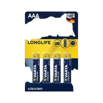 Элемент питания Varta Longlife LR03 (4 шт)