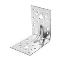 Уголок крепежный  70х70х55х2 мм, усиленный