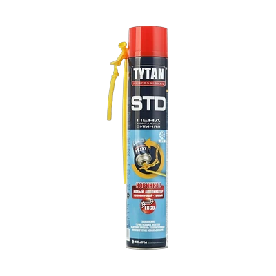 Монтажная пена Tytan STD Ergo бытовая 750 мл