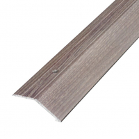 Порог разноуровневый 45 мм (0,9 м), перепад 15 мм, Дуб дымчатый
