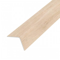 Угол отделочный ПВХ 25х25 мм 2,7 м, Дуб северный