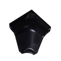 Угол внутренний к плинтусу ПВХ для столешниц Идеал, Венге черный