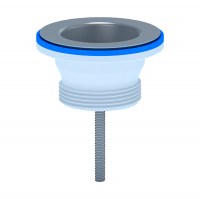 Выпуск АниПласт М200 1 1/4" с нержавеющей сеткой