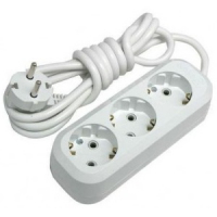 Удлинитель 3 гнезда с заземлением, Makel  (3 м)