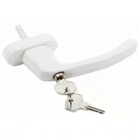 Ручка оконная Victory алюминиевая, с замком