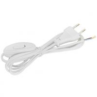 Шнур для бра с выключателем, белый, Universal (1,7 м)