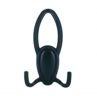 Крючок мебельный 15.113-012, черный матовый