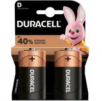 Элемент питания Duracell LR20 (2 шт)