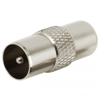 Переходник антенный штекер TV - штекер TV 