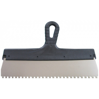 Шпатель 200 мм фасадный, зуб  4х4 мм, Lux