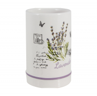 Стакан для зубных щеток Рыжий кот Лаванда