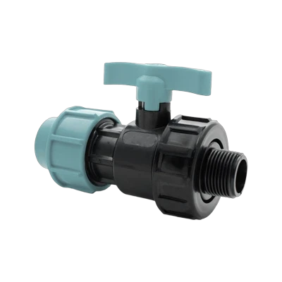 Кран ПНД 25х3/4" Нар.р.