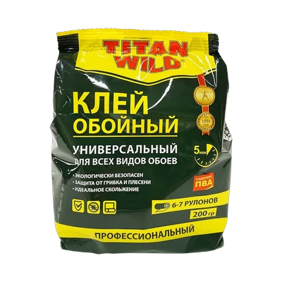 Клей обойный Titan Wild Универсальный (200 г)