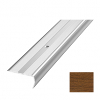 Порог угловой 40х20 мм (0,9 м), Орех