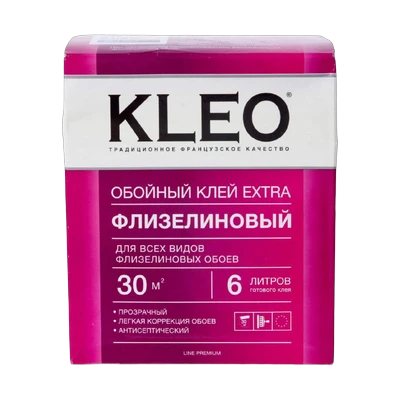 Клей обойный Kleo Extra 30 для флизелиновых обоев
