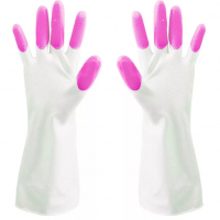 Перчатки хозяйственные ПВХ размер L, Komfi