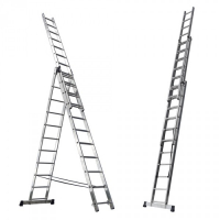 Лестница универсальная 3-х секционная 10 ступеней
