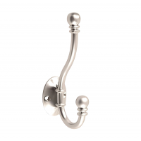 Крючок мебельный Kerron KR 0180 CA, матовый никель