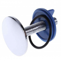 Заглушка для раковины хром