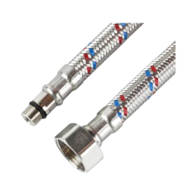 Подводка для смесителя М10 х 1/2" гайка 0,3 м (2 шт)