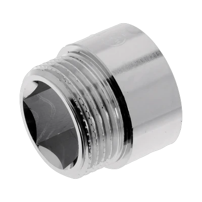Гайка удлинительная  1/2" х  25 мм, хром