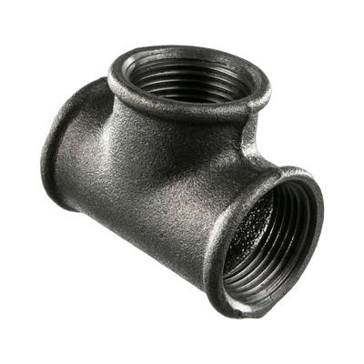 Тройник 20 черный 3/4"