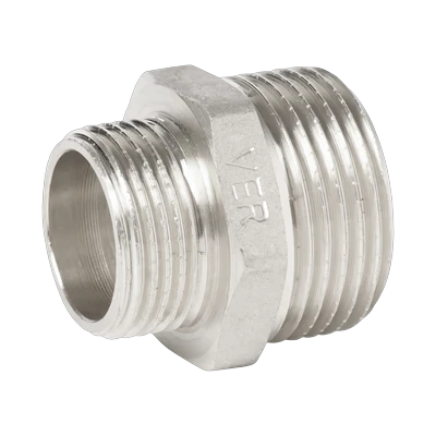 Ниппель латунный переходной  1/2" х 1/4"