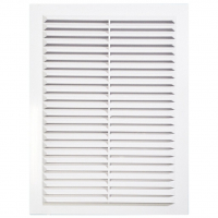 Решетка вентиляционная 170х240 мм с сеткой, белая