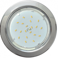 Спот Ecola H4 хром