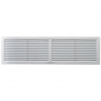 Решетка радиаторная 450х130 мм, белая