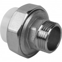 Соединение разборное 20х1/2" наружная резьба Ekoplastik