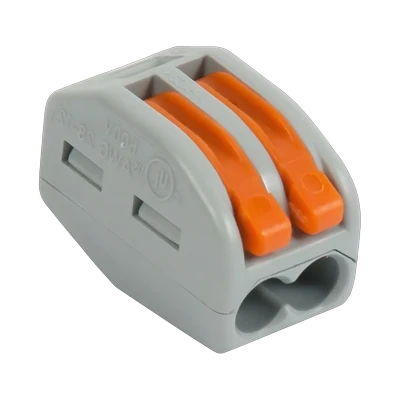 Клемма Wago 2х(0,08-4/2,5)кв.мм (222-412)