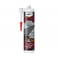 Герметик KimTec каучуковый (кровля, фасад, водосток), черный 310 мл