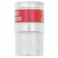 Головка торцевая  6-гранная 15 мм, под квадрат 1/2", Matrix