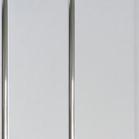 Панель ПВХ Софитто-2 Хром 0,2х3 м