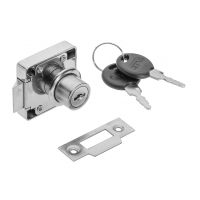 Замок мебельный №338 с защелкой