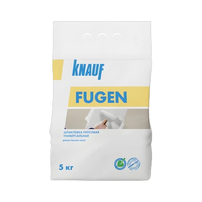 Шпаклевка Knauf (Кнауф) Fugen гипсовая универсальная  (5 кг)