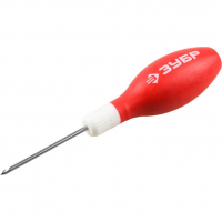 Шило сапожное, обрезиненная рукоятка 2х60 мм, Зубр