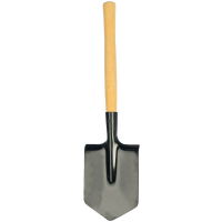 Лопата "саперная" 180х155х530 мм, деревянный черенок