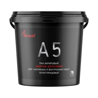 Лак-антисептик Аквест-5, Орех 2 кг