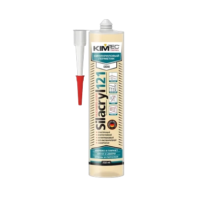 Герметик Kim Tec Silacryl 121 силакриловый, сосна 310 мл
