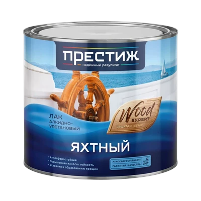 Лак Престиж яхтный алкидно-уретановый глянцевый 1,9 кг