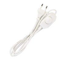 Шнур для бра с диммером 1,6 м, белый