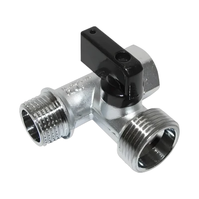 Кран 3-х проходной 1/2"х3/4"х1/2" Ganzer GZRL343