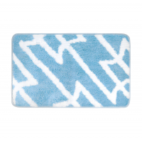 Коврик для ванной Iddis BPQS02MI12 50х80 см микрофибра, голубой
