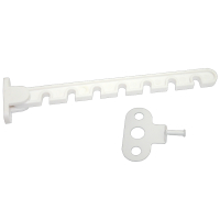 Ограничитель для пластиковых окон 165 мм, белый